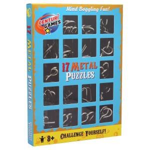 17 Piece Metal Puzzles