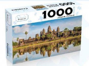 Scenic 1000 Piece Puzzles: Angkor Wat Cambodia by Various