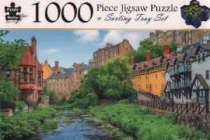 1000 Piece Jigsaw Puzzle & Sorting Tray: Edinburgh, Scotland by Various