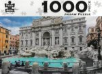 Puzzle Master 1000 Piece Puzzles Trevi Fountain Rome