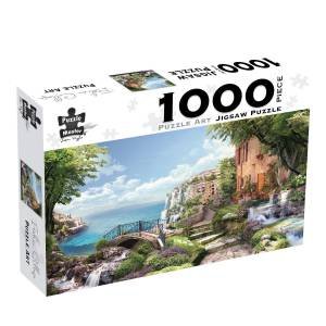 Puzzle Art 1000 Piece Jigsaw: Italian Collage