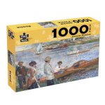 Old Masters 1000 Piece Puzzle Renoir Oarsman At Chatou