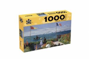 Old Masters 1000 Piece Puzzle: Monet – Garden At Saint-Adresse by Various