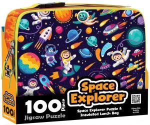 Lunch Bag and 100 Piece Puzzle: Space Explorer by Various