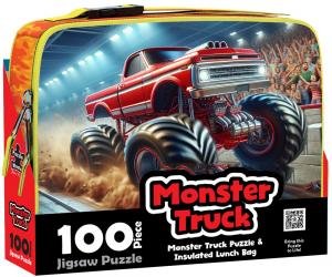 Lunch Bag and 100 Piece Puzzle: Monster Truck by Various