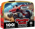 Lunch Bag and 100 Piece Puzzle Monster Truck