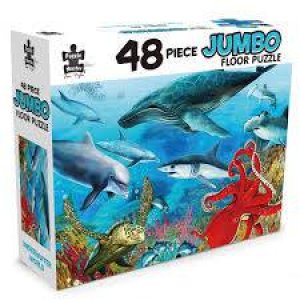 48 Piece Jumbo Floor Puzzle Underwater World by Various