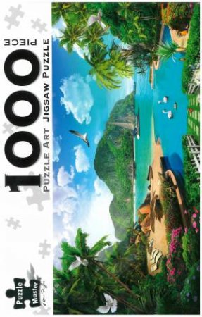 Puzzle Art 1000 Piece Jigsaw: Tropical Hideaway