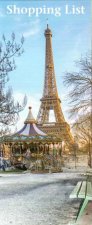 Shopping List Paris Carousel