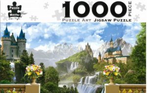 Scenic 1000 Piece Puzzles: Mountain Realm by Various