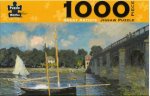 Puzzle Master 1000 Piece Puzzles Monet  The Bridge At Argenteuil