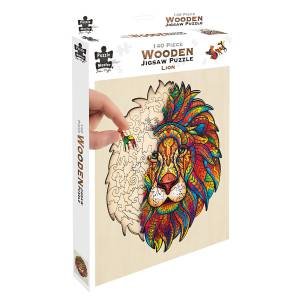 140 Piece Wooden Jigsaw Puzzle: Lion by Various