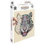 132 Piece Wooden Jigsaw Puzzle Tiger