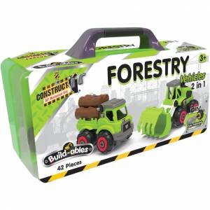 Build-Able 2-In-1 Vehicles: Forestry by Various