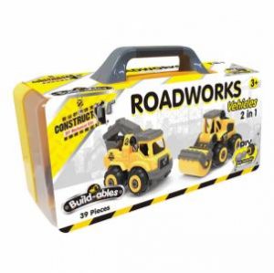 Build-Able 2-In-1 Vehicles: Roadworks by Various