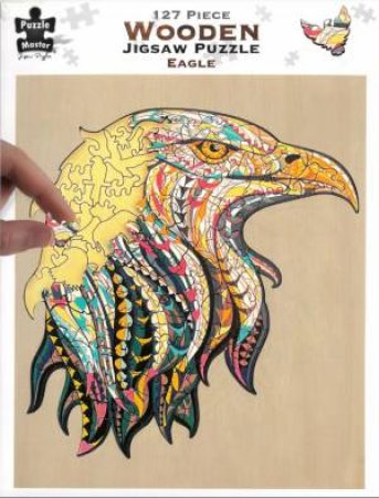 127 Piece Wooden Jigsaw Puzzle: Eagle by Various