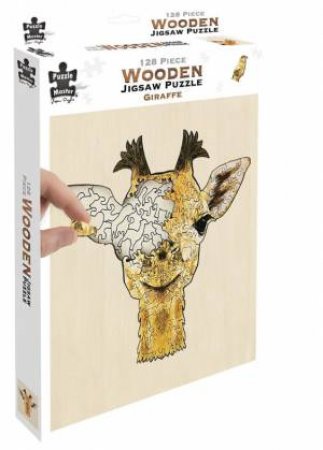 128 Piece Wooden Jigsaw Puzzle: Giraffe by Various