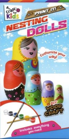Paint Your Own: Nesting Dolls