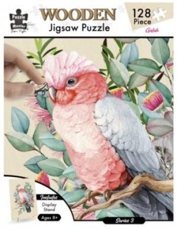129 Piece Wooden Jigsaw Puzzle: Galah