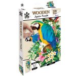 130 Piece Wooden Jigsaw Puzzle Macaw