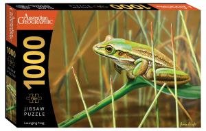 Australian Geographic 1000 Piece Jigsaw: Lounging Frog
