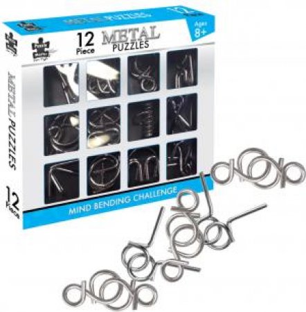 12 Metal Puzzles by Various