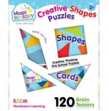 Magic Sensory Creative Puzzle Shapes  Flash Card Set