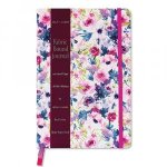 A5 Fabric Journal Lined  Peonie Rose