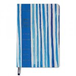 A5 Fabric Journal Lined  Hampton Stripe