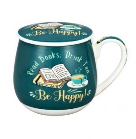 Tea Infuser Mug: Read Books Drink Tea by Various