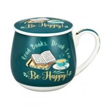 Tea Infuser Mug Read Books Drink Tea