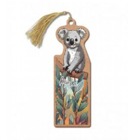 Australian Made Wooden Bookmark - Koala by Various