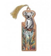 Australian Made Wooden Bookmark  Koala
