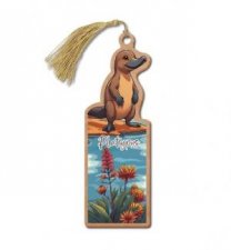 Australian Made Wooden Bookmark  Platypus