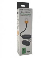 Traveller Book Light Rechargeable  Black