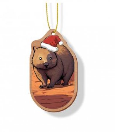 Wooden Ornament: Wombat by Various