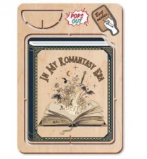 Australian Made Wooden Greeting Card  Book Lovers In My Romantasy Era