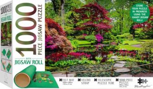 Mindbogglers Jigsaw Roll With 1000 Piece Puzzle: Japanese Garden, The Hague