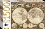 Mindbogglers Gold 1500 Piece Jigsaw World Map