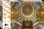 Mindbogglers Gold 1500 Piece Jigsaw St Peters Basilica
