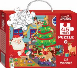 Junior Jigsaw 45 Piece Puzzle: Elf Mischief