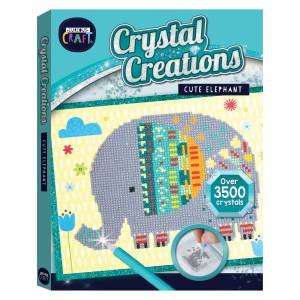 Curious Craft: Crystal Creations Canvas Cute Elephant by Various