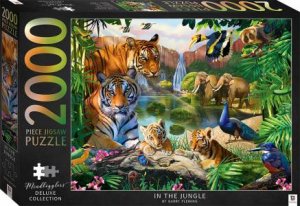 Illustrated 2000pc Jigsaws: In The Jungle