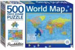 Puzzlebilities 500 Piece Jigsaw Puzzle World Map