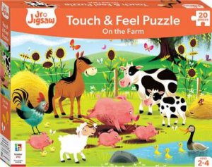 Junior Jigsaw Touch And Feel: On The Farm by Various