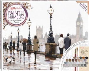 Paint By Numbers Canvas: A Walk By The Thames by Various