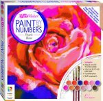 Paint By Numbers Canvas Peach Rose