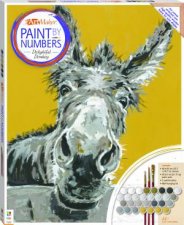 Paint By Numbers Canvas Delightful Donkey