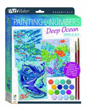 Art Maker Essentials: Painting By Numbers Deep Ocean by Various