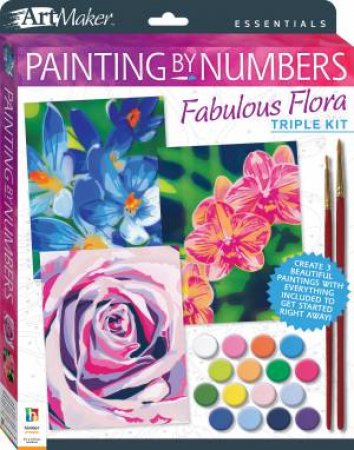 Art Maker Essentials: Painting By Numbers Fabulous Flora by Various